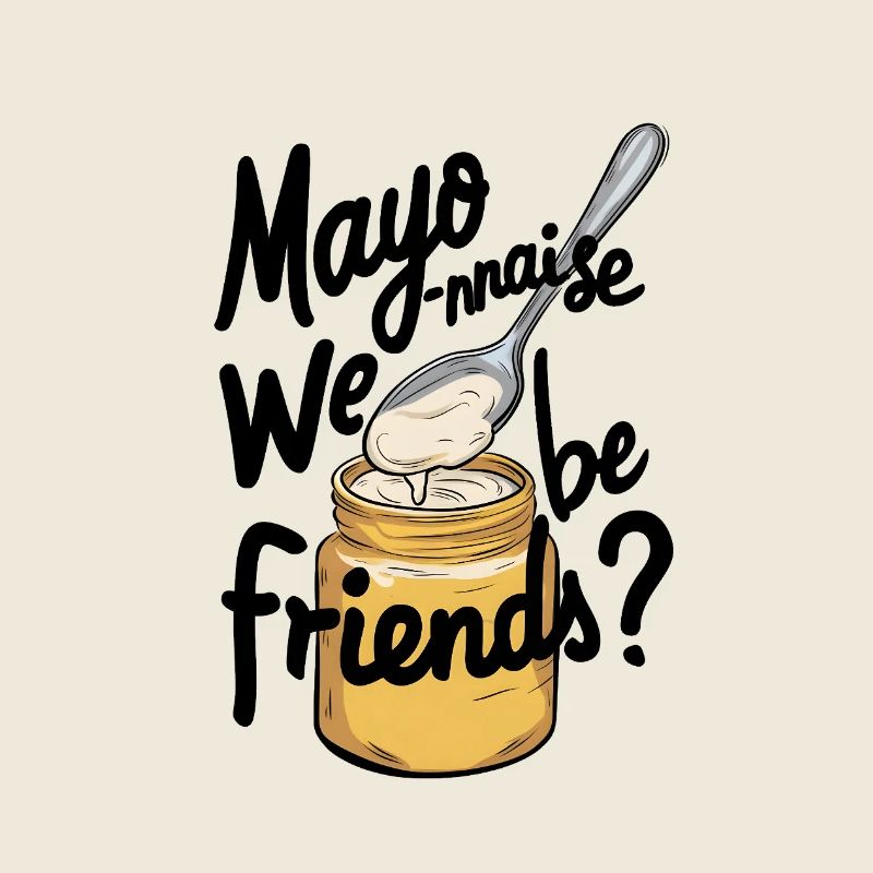 Mayo-nnaise we be friends?