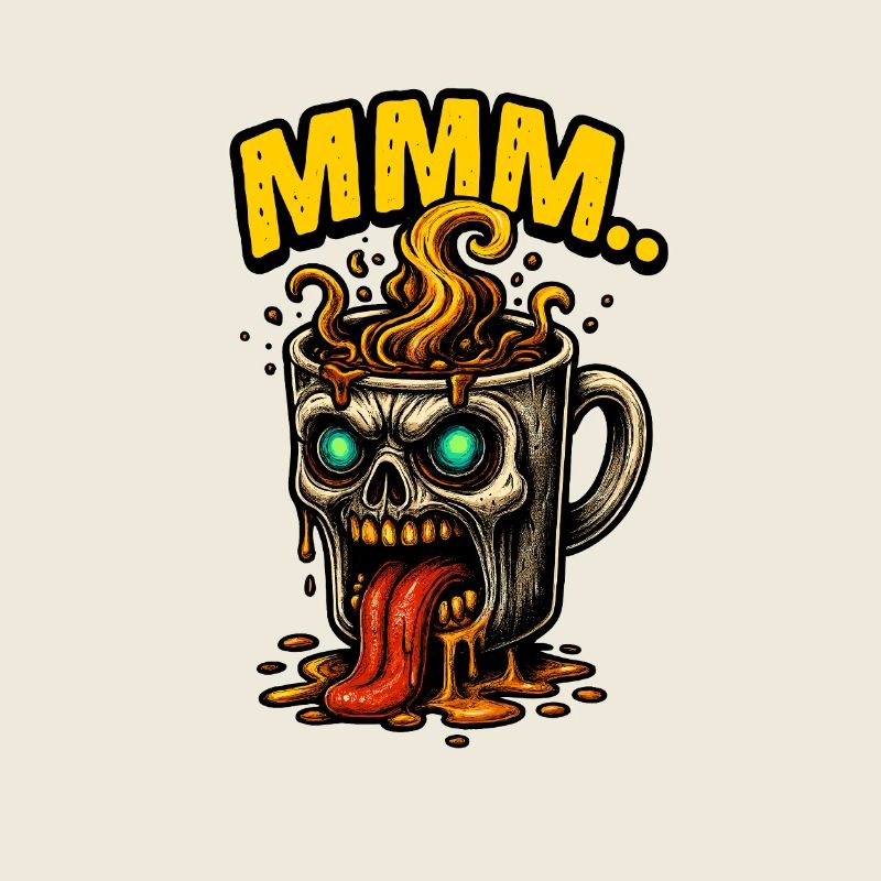 Tasse de café démoniaque MMM