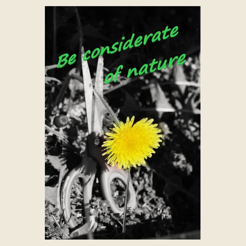 Soyez respectueux de la nature