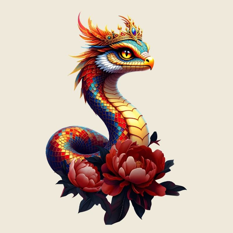 Véritable serpent étoile de l’univers.