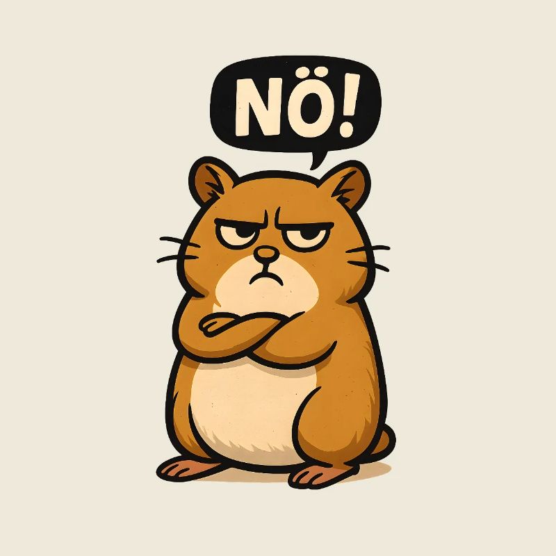 Hamster Just Nope Statement Meme