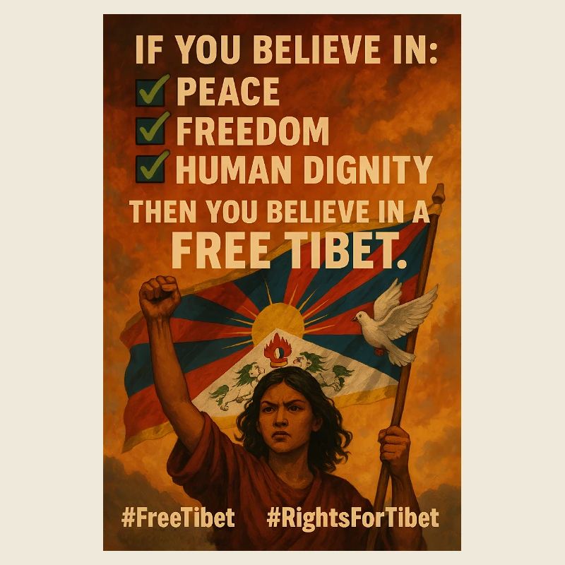 Marche du peuple tibétain pour la liberté