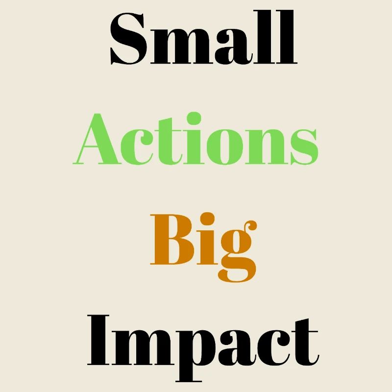 Conception typographique d’actions audacieuses dynamiques