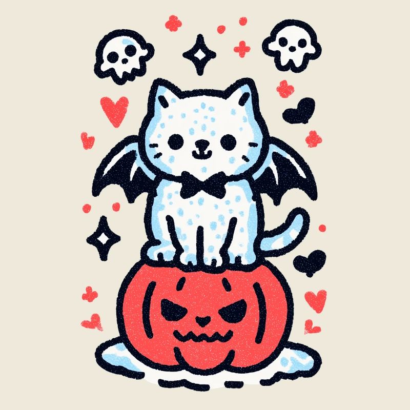 Pumpkin Cat