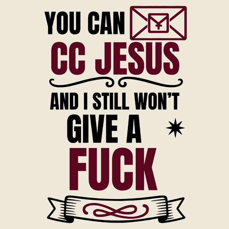 Dicton effronté Design - No F*** Given