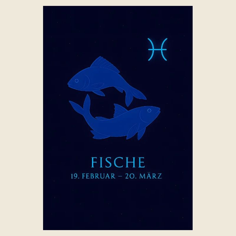 Signe du zodiaque Poissons