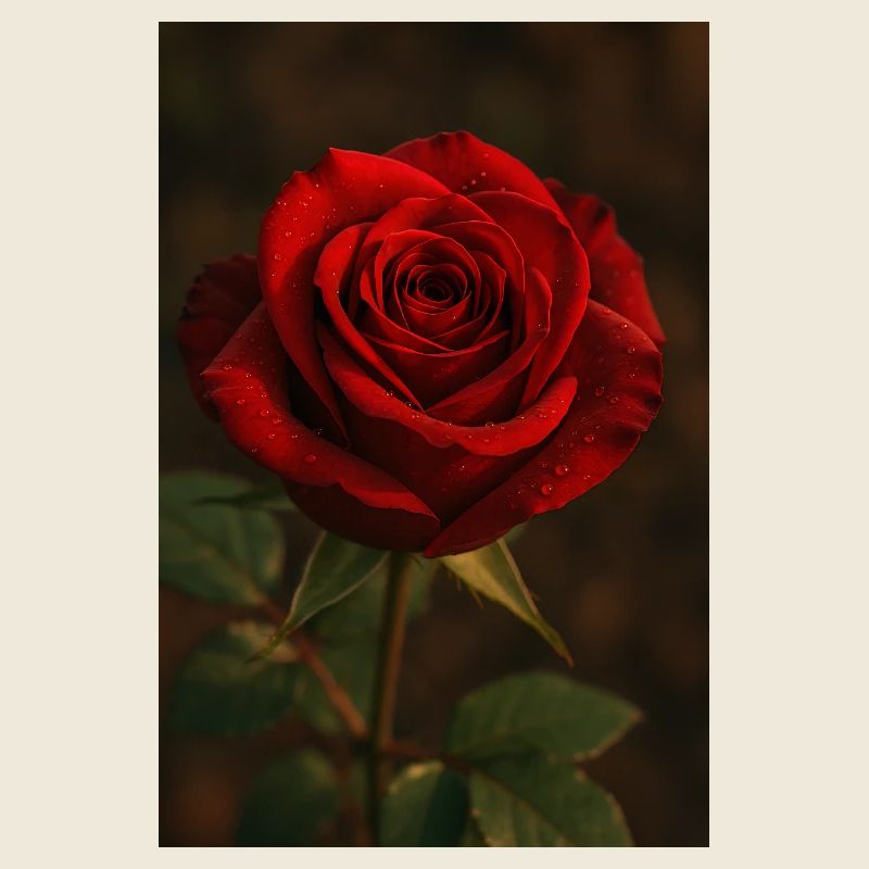 Rose de la peur