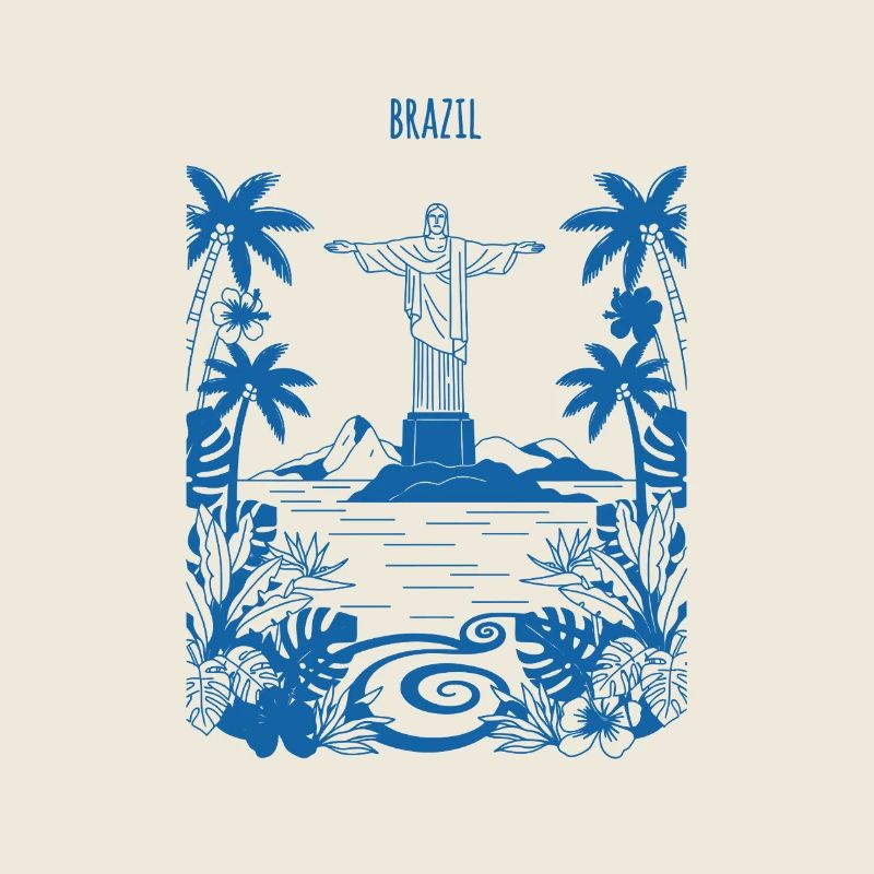 Christus Rio Tropeninsel Blau