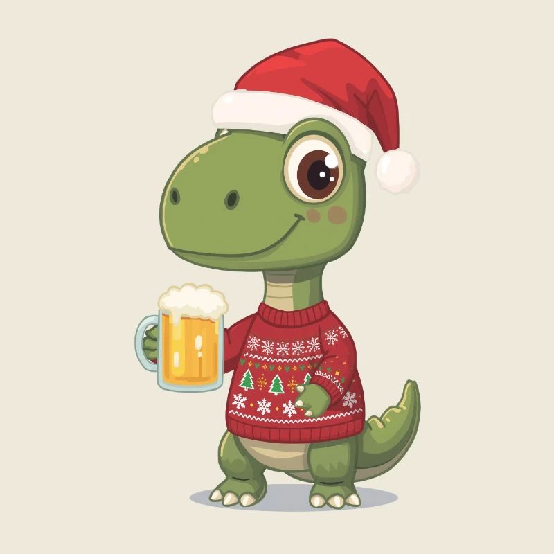 Dino Noël Pull Festif