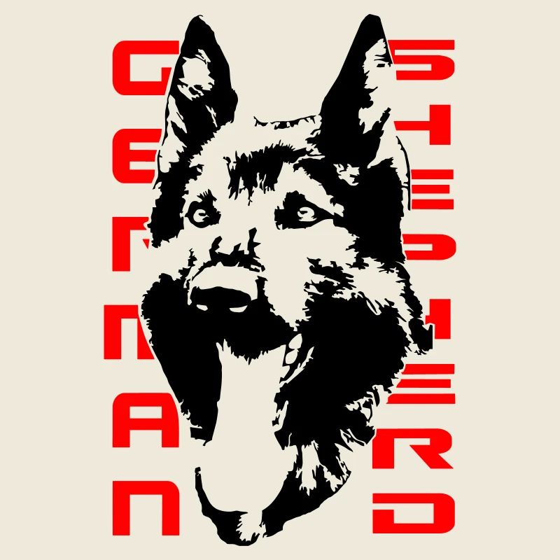 Wunderschöner Schäferhund Kopf