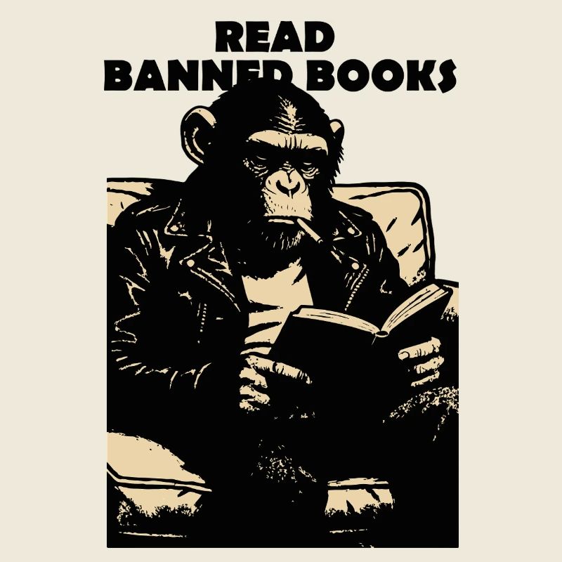 Lire les livres interdits Chimp