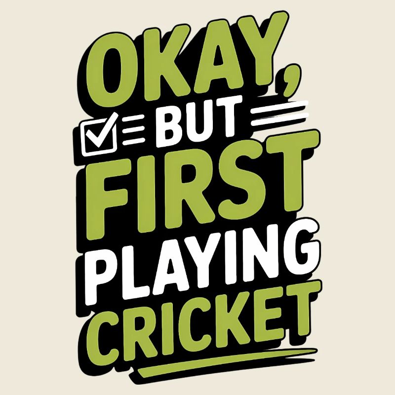 Drôle de cricket : Jeu de cricket vintage