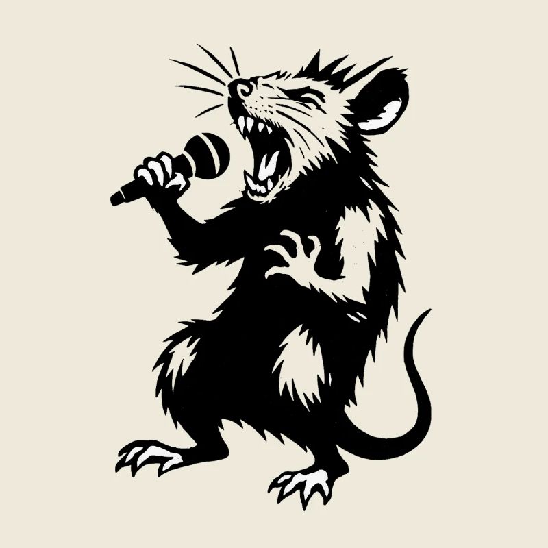 Wolfsänger am Mikro