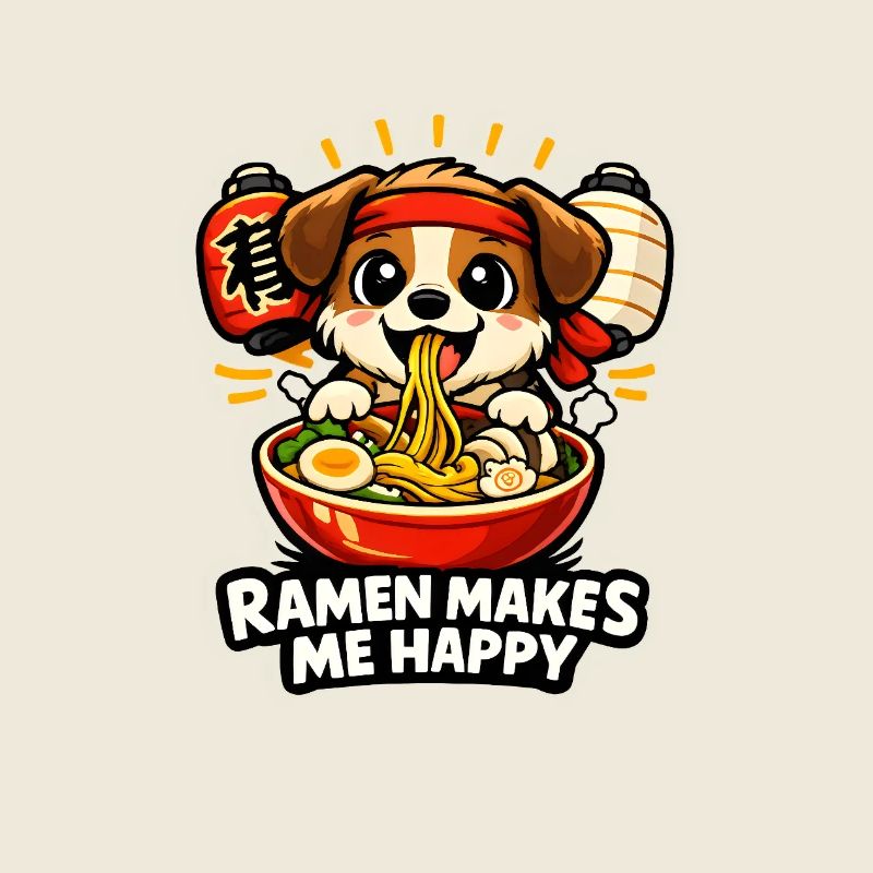 Ramen makes me happy
