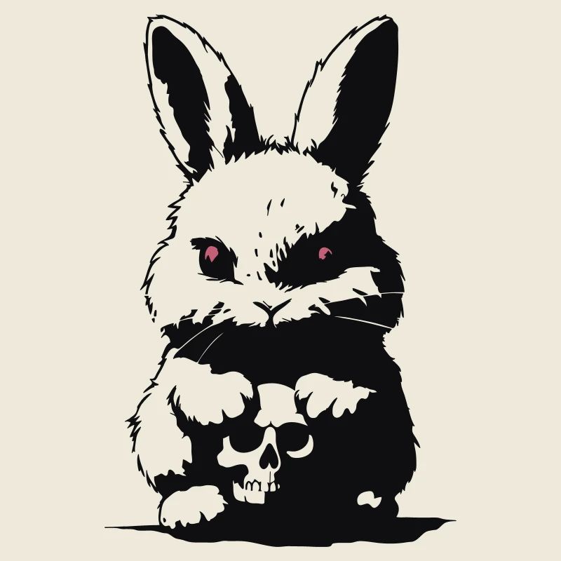 Grumpy bunny