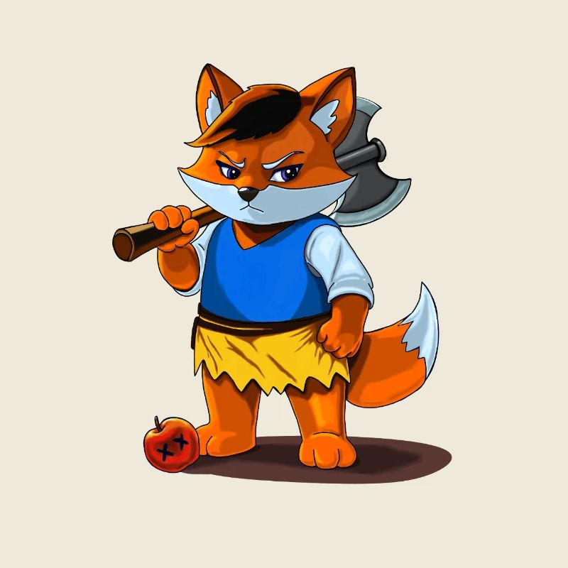 Iron Foxwhite