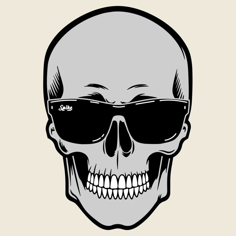 Skull with Sunglasses Graphic