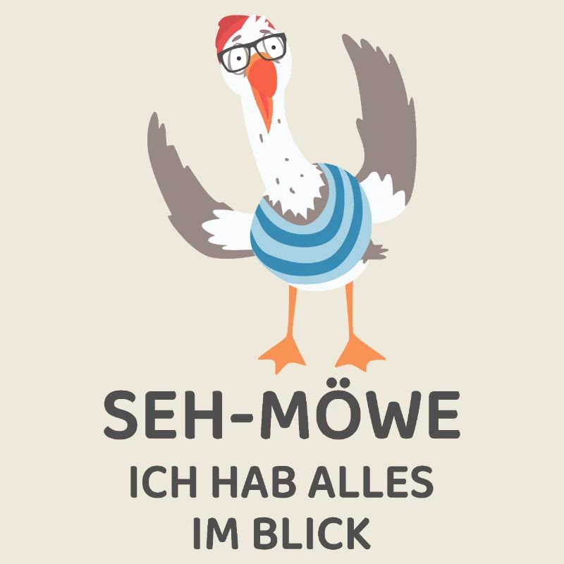SEH-MÖWE J’ai tout en vue – Mouette drôle