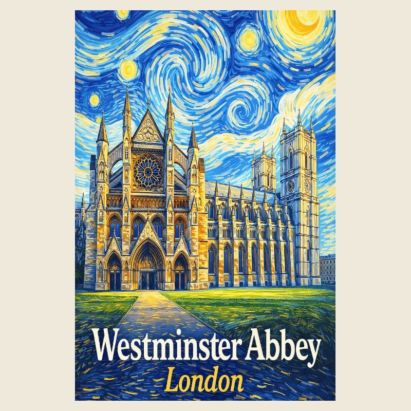 Style Nuit étoilée de l’abbaye de Westminster