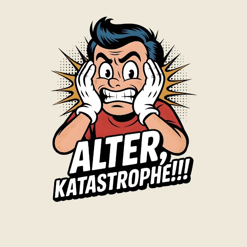 Alter Katastrophe Retro Fremdschämen