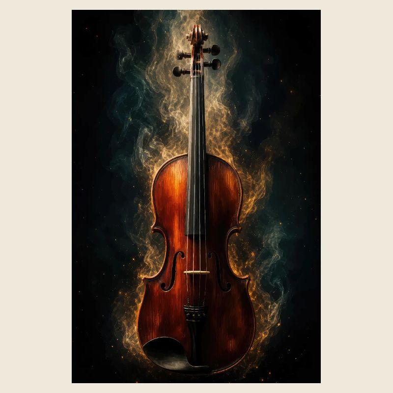 Flamebound Violin Glow