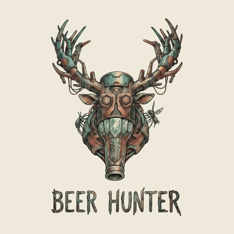 Steampunk-Bierjäger