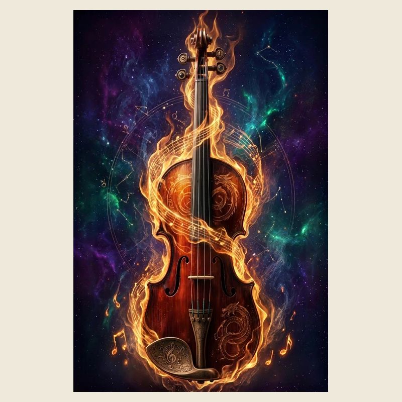 Violon infernal dans le cosmos
