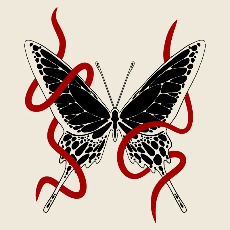 Red rope and red rope