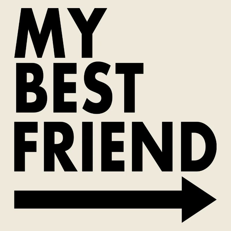 My Best Friend Spruch Geschenk Freundschaft