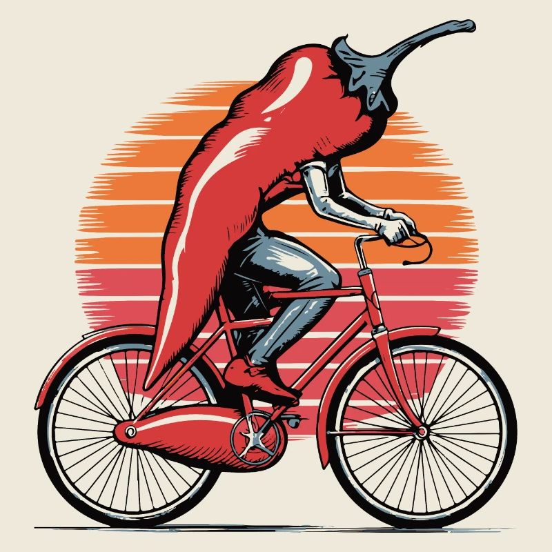 Vintage Chili Pepper Rid A Bick