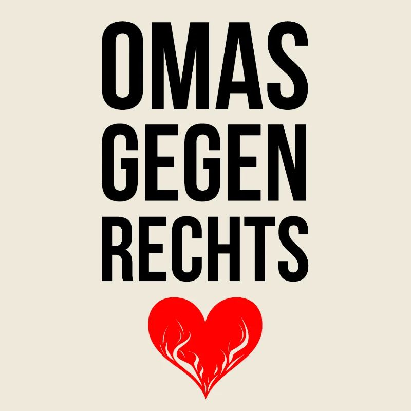OMAS GEGEN RECHTS mit Herz
