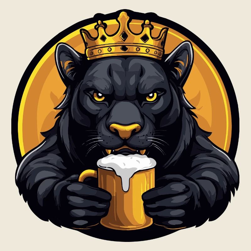 Panther Bier Comic