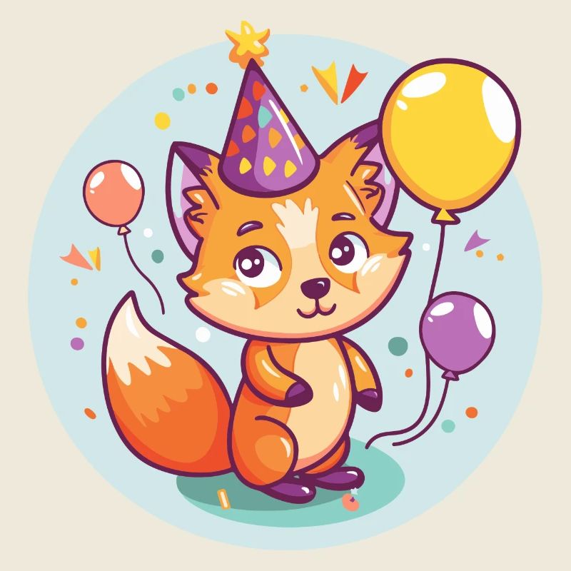 Fuchs Geburtstag Comic