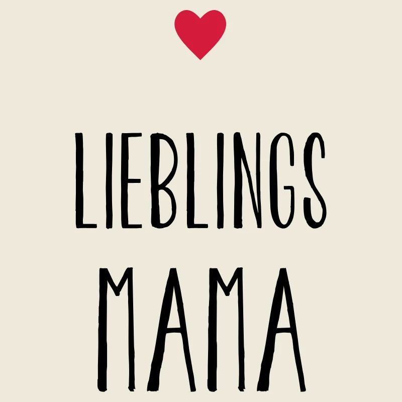 Mama Lieblingsmama Herz Geschenk Muttertag