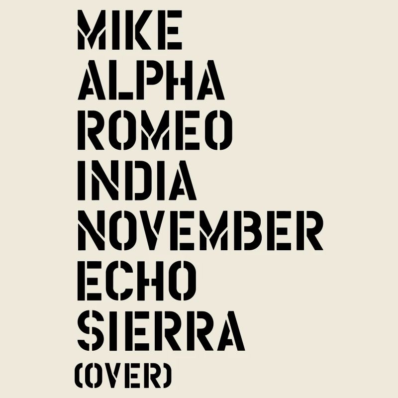 Mike Alpha Romeo India... over - MARINES