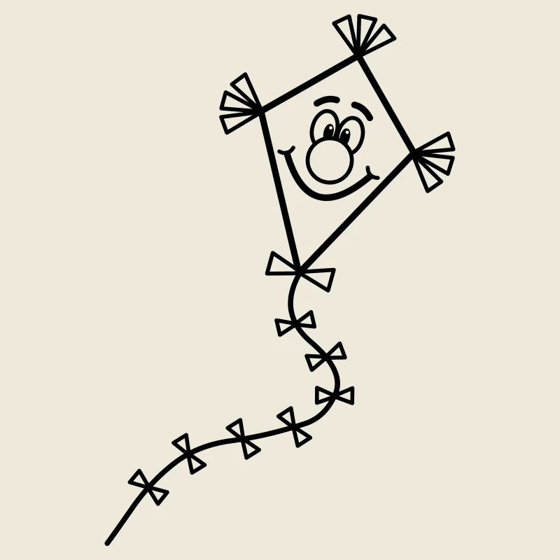 Einen lustigen Drachen steigen lassen