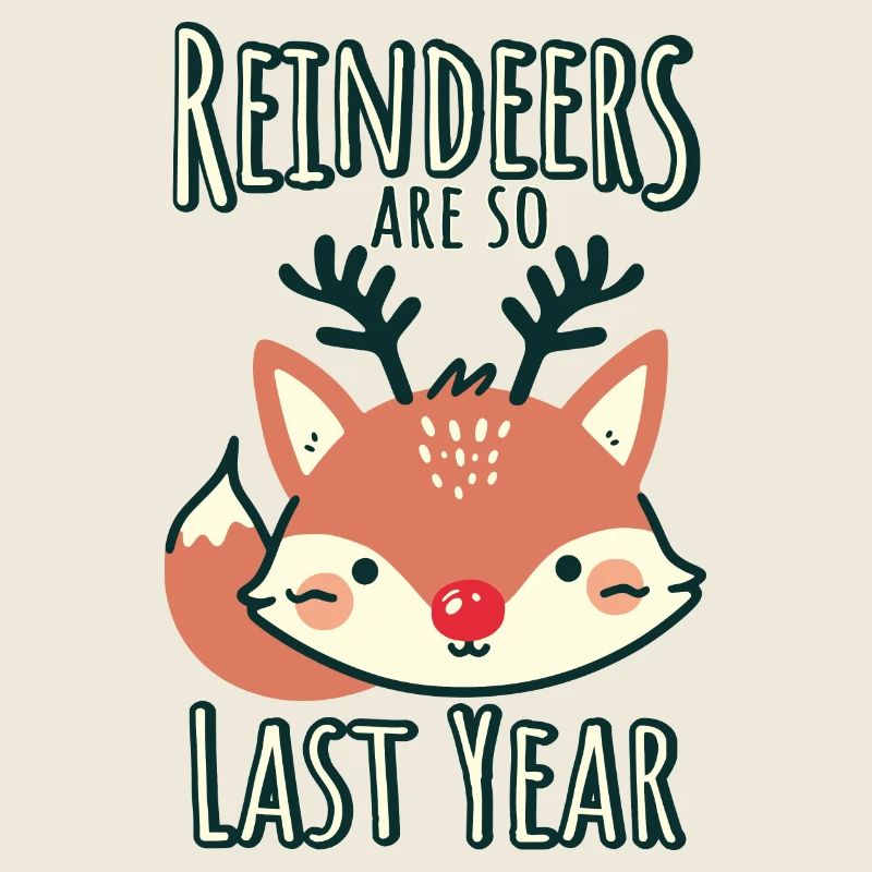 Fox Christmas Fun Saying
