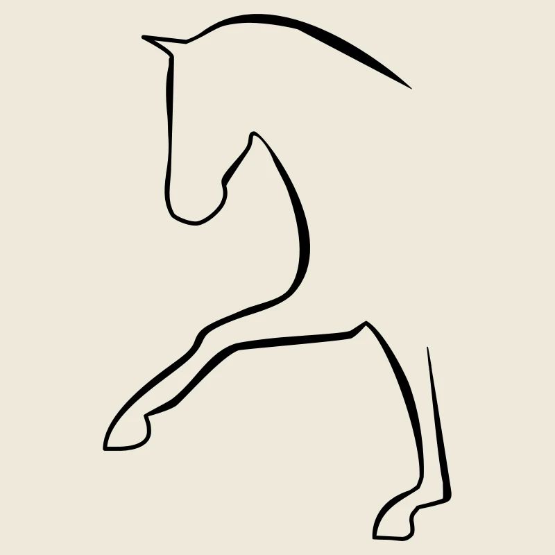 Cheval de dressage