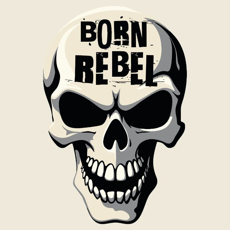 Tête de mort par Helfspawn