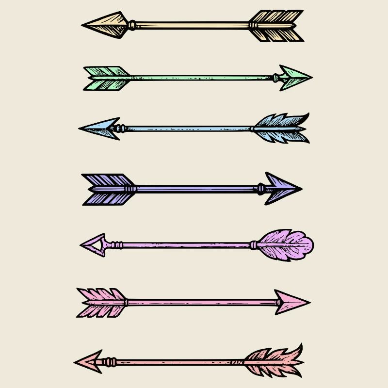 Colorful Arrows Design