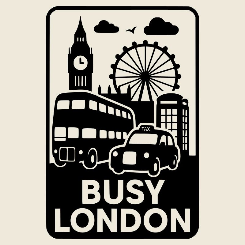 busy london
