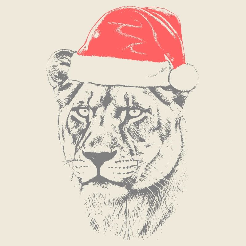 Lioness Christmas Hat