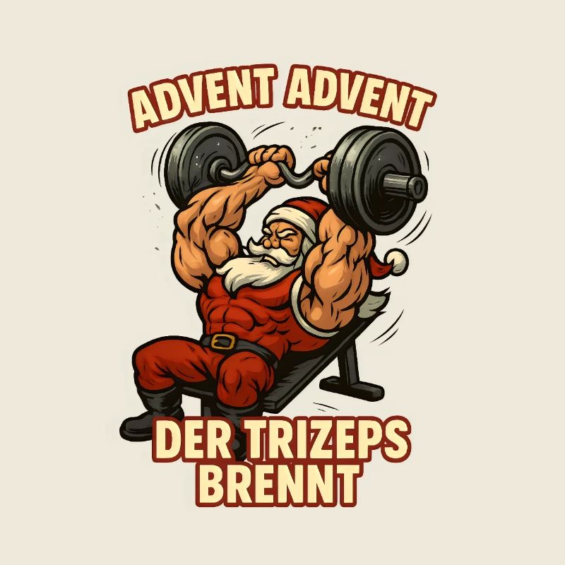 Advent triceps burns Santa Workout