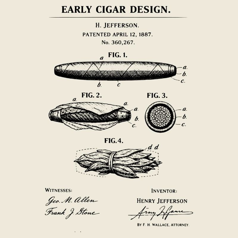 Early Cigar Blueprint Design