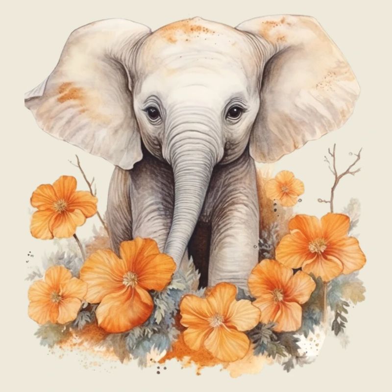 Fleur de gentil géant