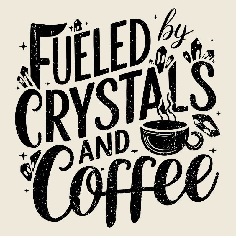 Energie durch Kristalle und Kaffee