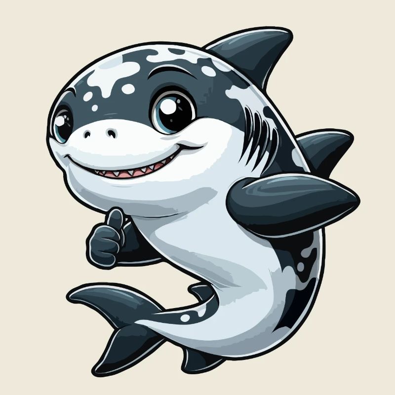 Happy shark