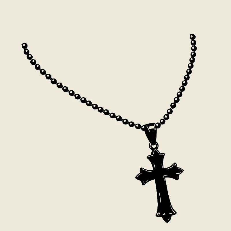 Collier avec croix