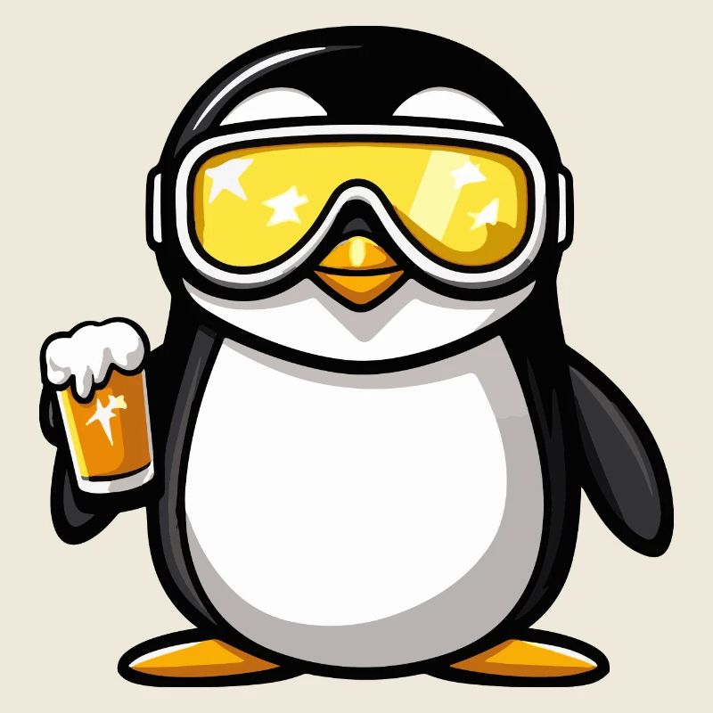 Penguin Ski Bière