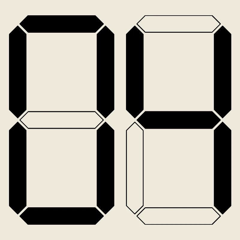 NUMBER 04 Zero Four Birthday Gift Digital
